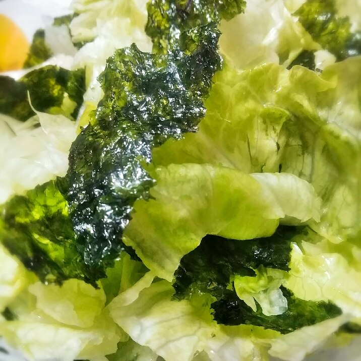 白菜とレタスのうまうまサラダ